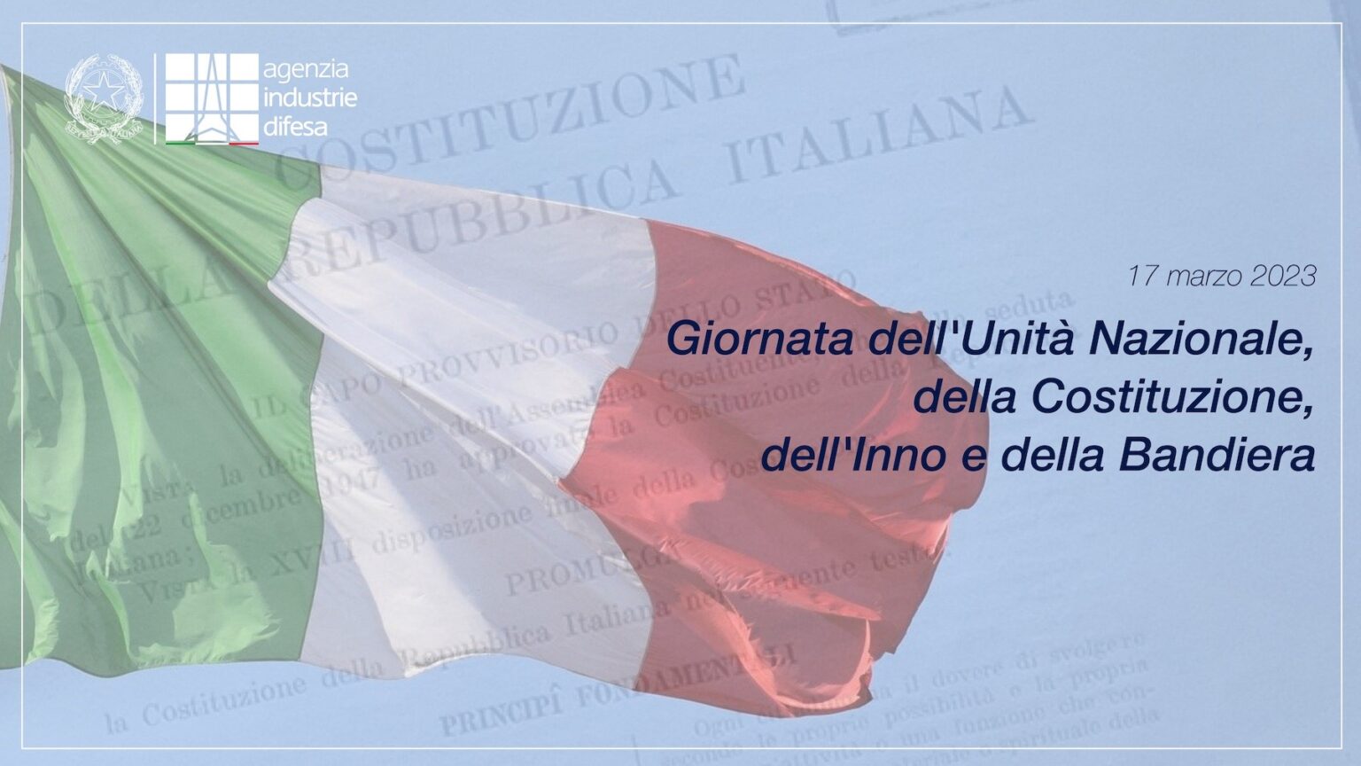 Giornata Dell Unit Nazionale Della Costituzione Dell Inno E Della