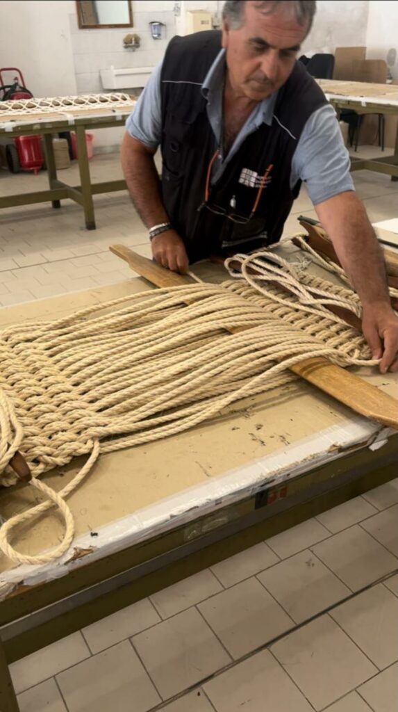 Il Direttore Generale di AID, Fiammetta Salmoni, in visita presso la Corderia di Castellammare - 9